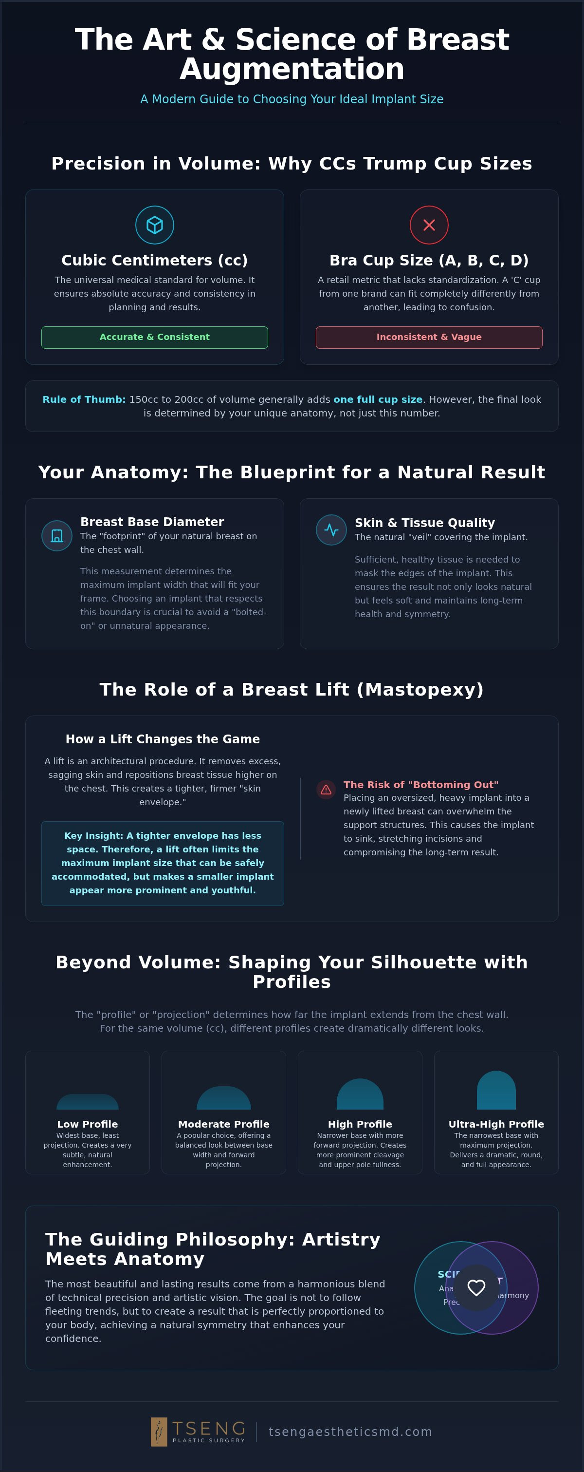 Choosing breast implant size